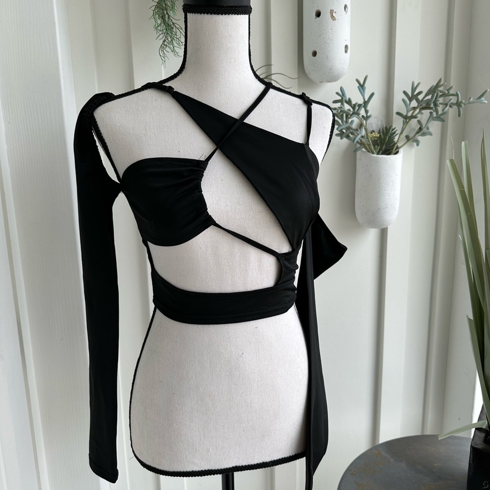 Unique wrap top Coachella